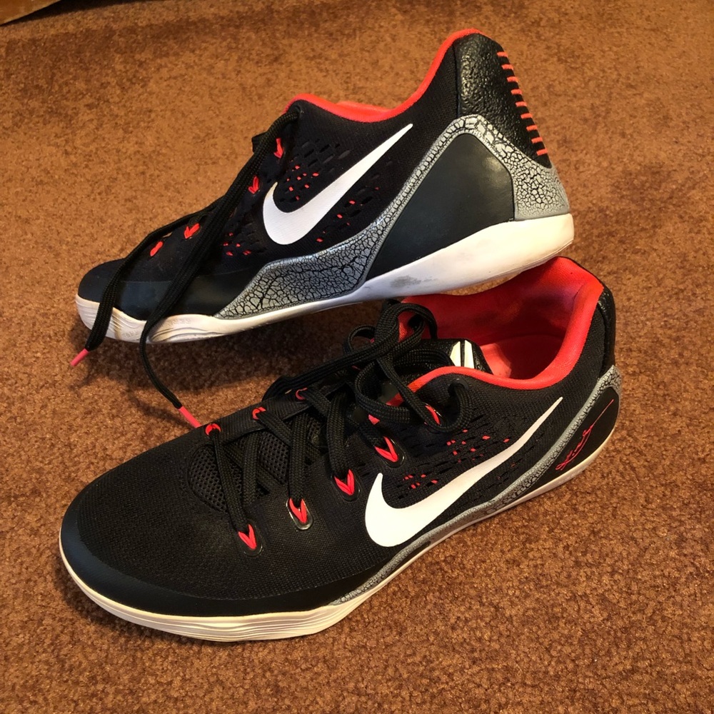 Kobe 9 Em Low Laser Crimson